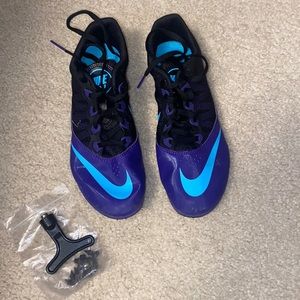 Nike running spike shoes